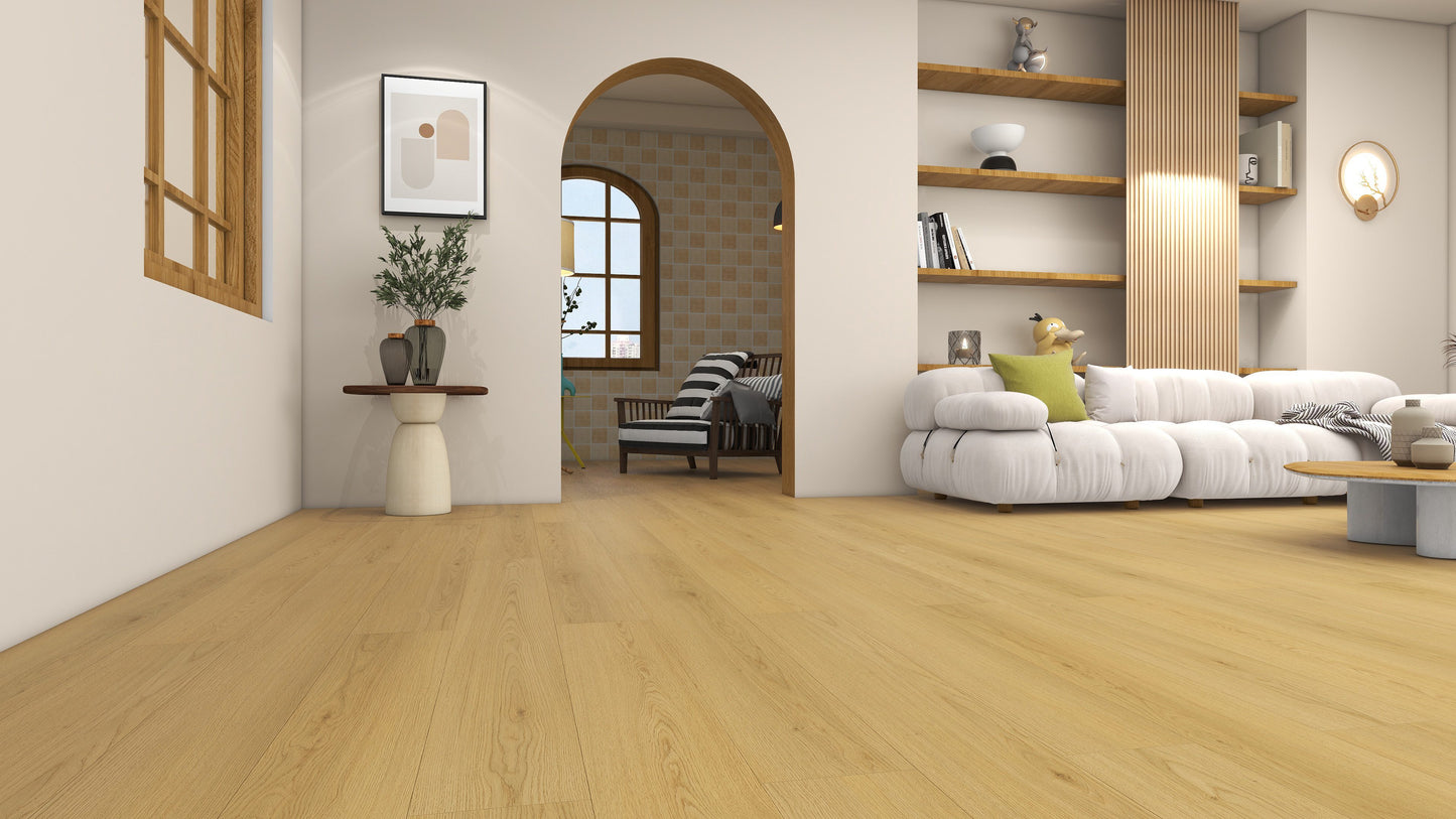 Fuzion Waterfront Laminate - Clam Shell Oak